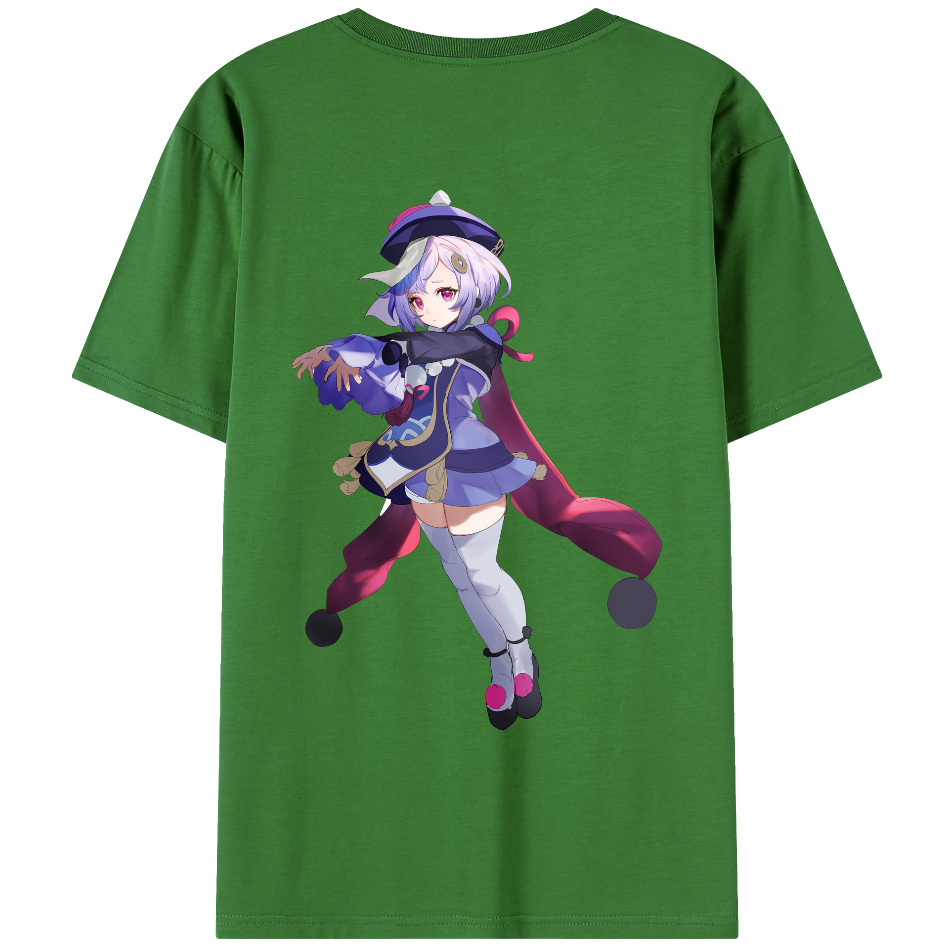げんし神 七七 なな  genshin Nana レディース半袖Tシャツ(バックプリント)
